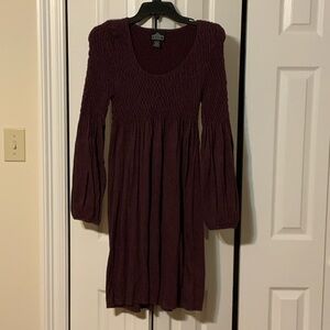 Angie Plum Textured Knit Top